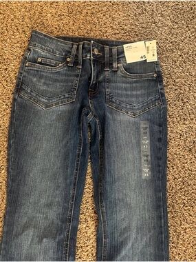 NWT Aeropostale Women's Dark Blue Low Rise Flare Jeans 4S